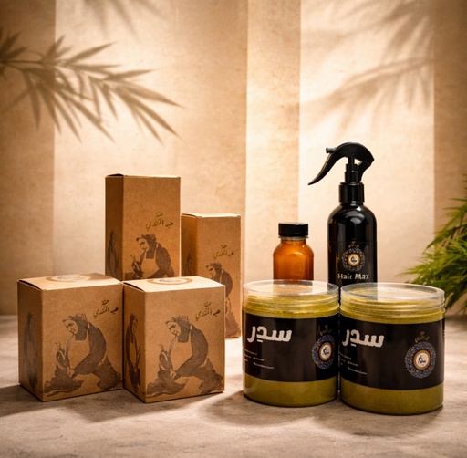 المجموعه المتكامله للشعر المصبوغ صغير